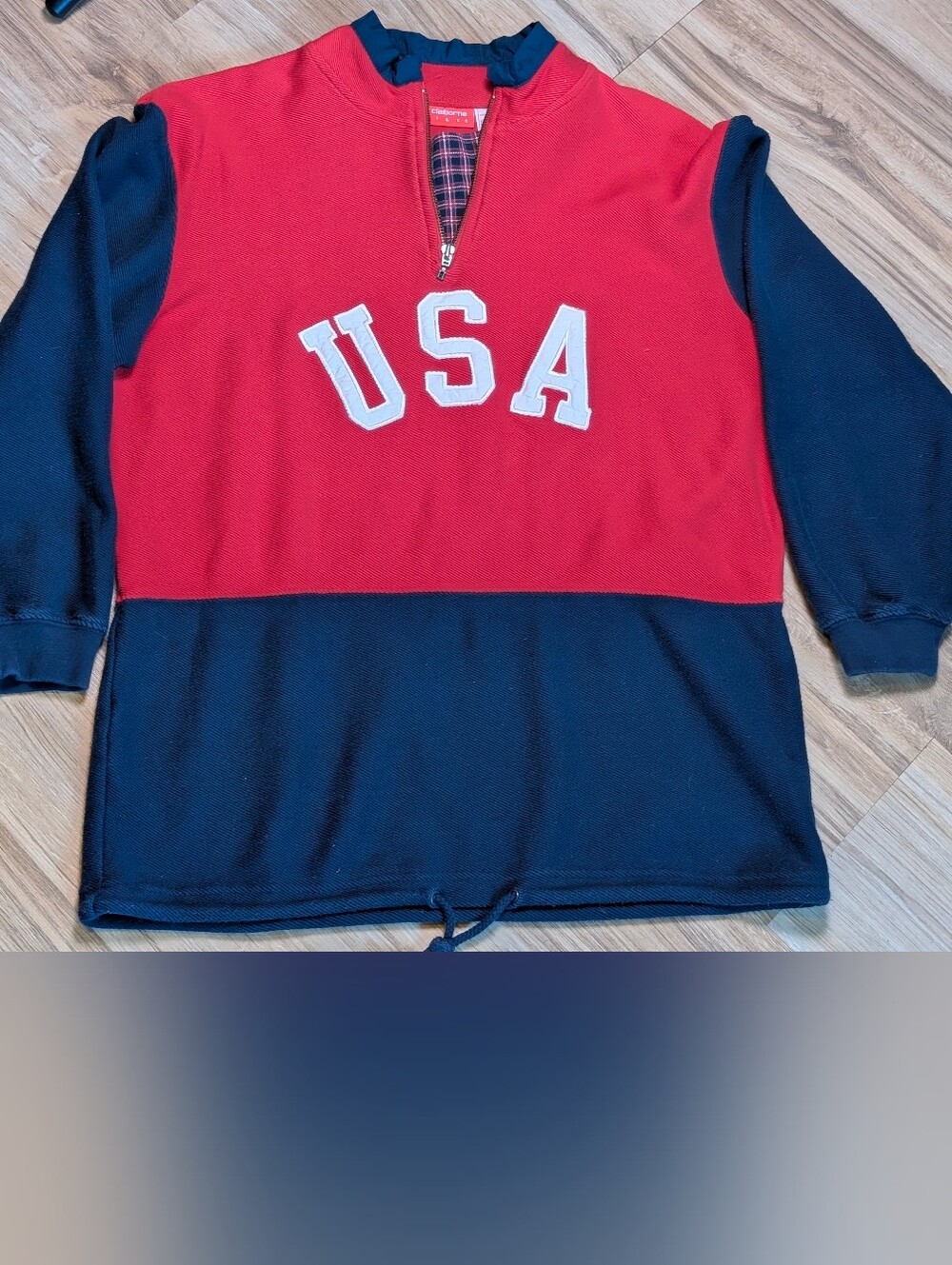 Y2K Liz Claiborne USA Pullover SweatshirtLiz Claiborne Liz & Co